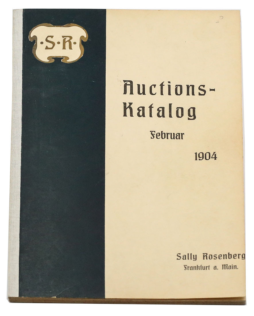 Katalog aukcyjny Sally Rosenberg cz. I. John Philipp in Danzig, Frankfurt am Main 24 February 1904